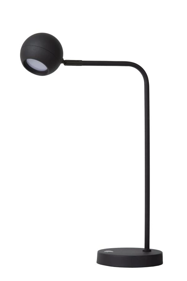 Lucide COMET - Rechargeable Desk lamp - Battery pack- LED 3 StepDim - 1x3W 2700K - Black - turned off